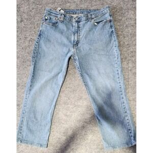 Levi's 517 Jeans Men's Size 33x30 Actual: 34x26 Blue Light Wash‎ Denim